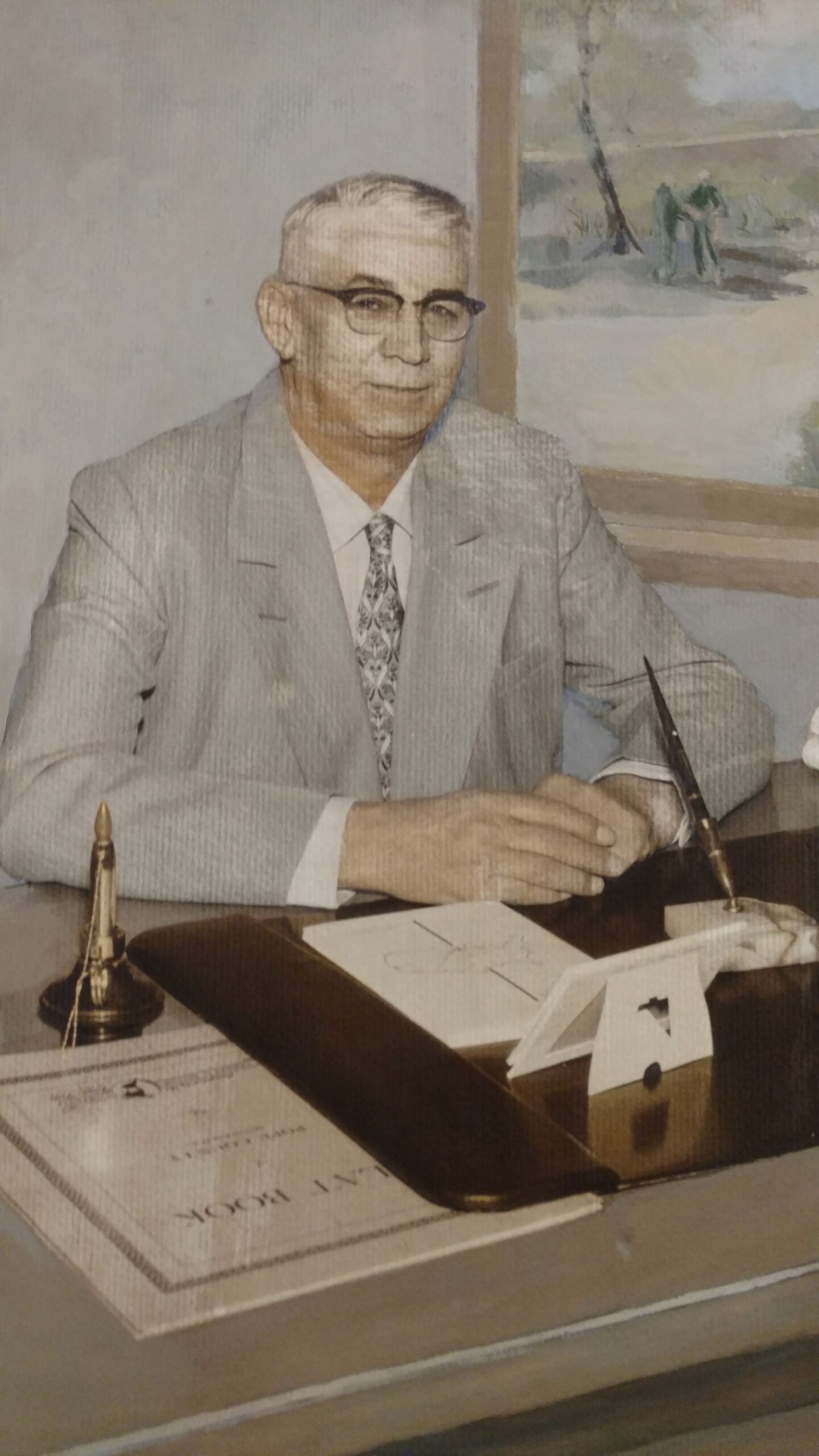 Henry Nodland Sr. owner of Nodland Construction in Alexandra, MN