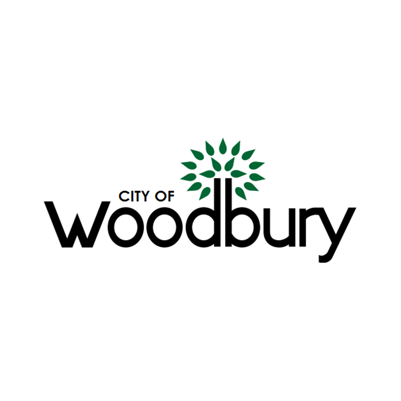 Color logo of City of Woodbury